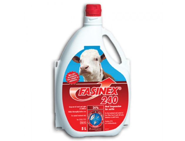 FASINEX 240 LOW DOSE CATTLE DRENCH 5L-0 FASINEX 240 LOW DOSE CATTLE DRENCH 5L-0