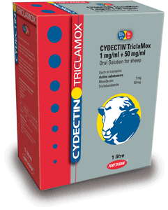 CYDECTIN TRICLAMOX SHEEP DRENCH 1L-0 CYDECTIN TRICLAMOX SHEEP DRENCH 1L-0