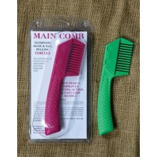 CM EQUINE MANE COMB PINK-0