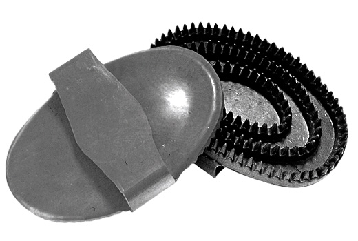 CURRY COMB RUBBER SMALL-0