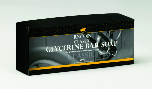 LINCOLN GLYCERINE SADDLE SOAP 250G-0