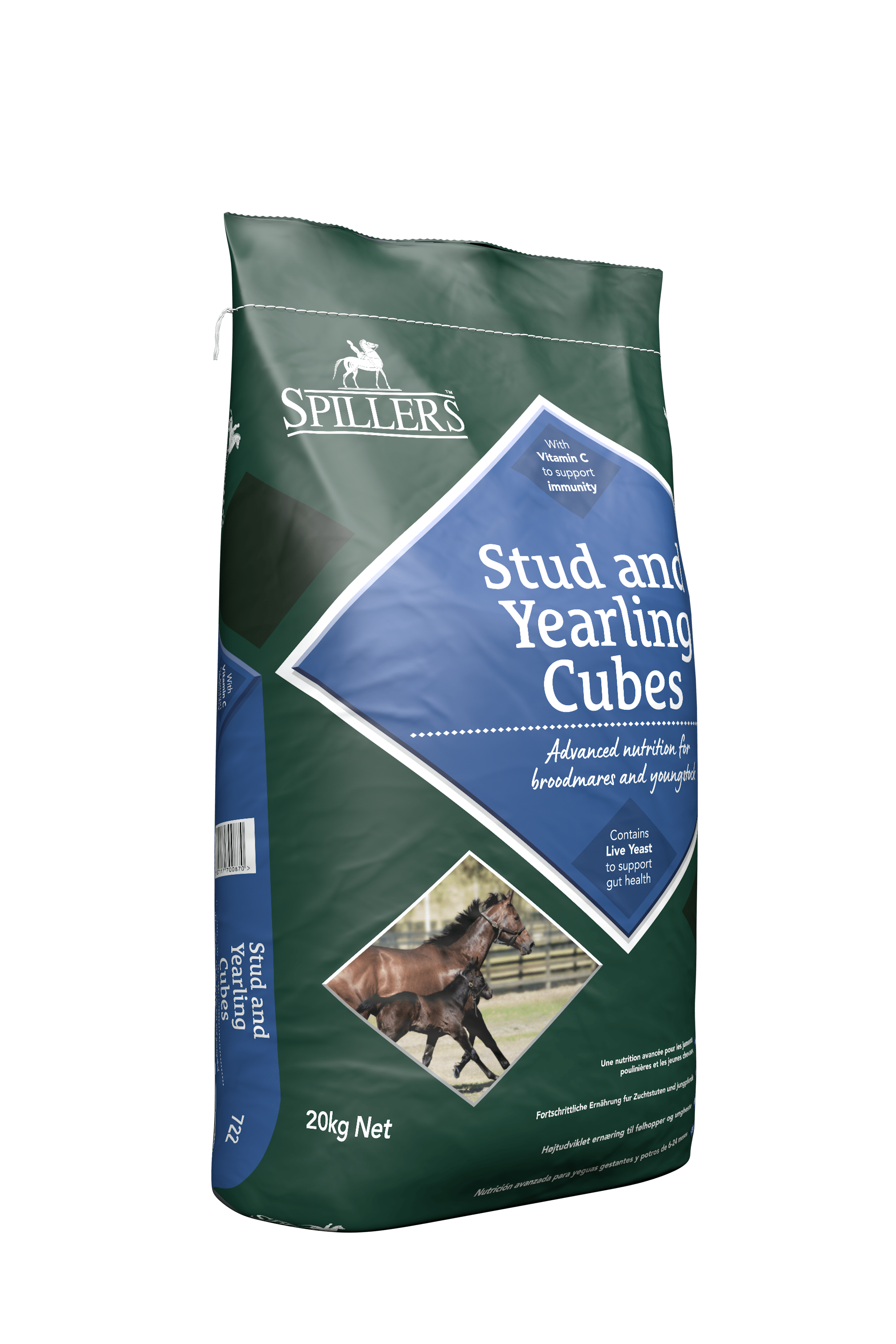 SPILLERS Stud & Yearling Cubes Right