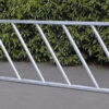 14'6" DIAGONAL FEED FENCE C/W ADJ BRACKET ENDS-0
