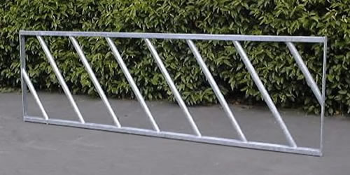 14'6" DIAGONAL FEED FENCE C/W ADJ BRACKET ENDS-0