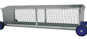 IAE SHEEP HAYRACK ON WHEELS 8'-0