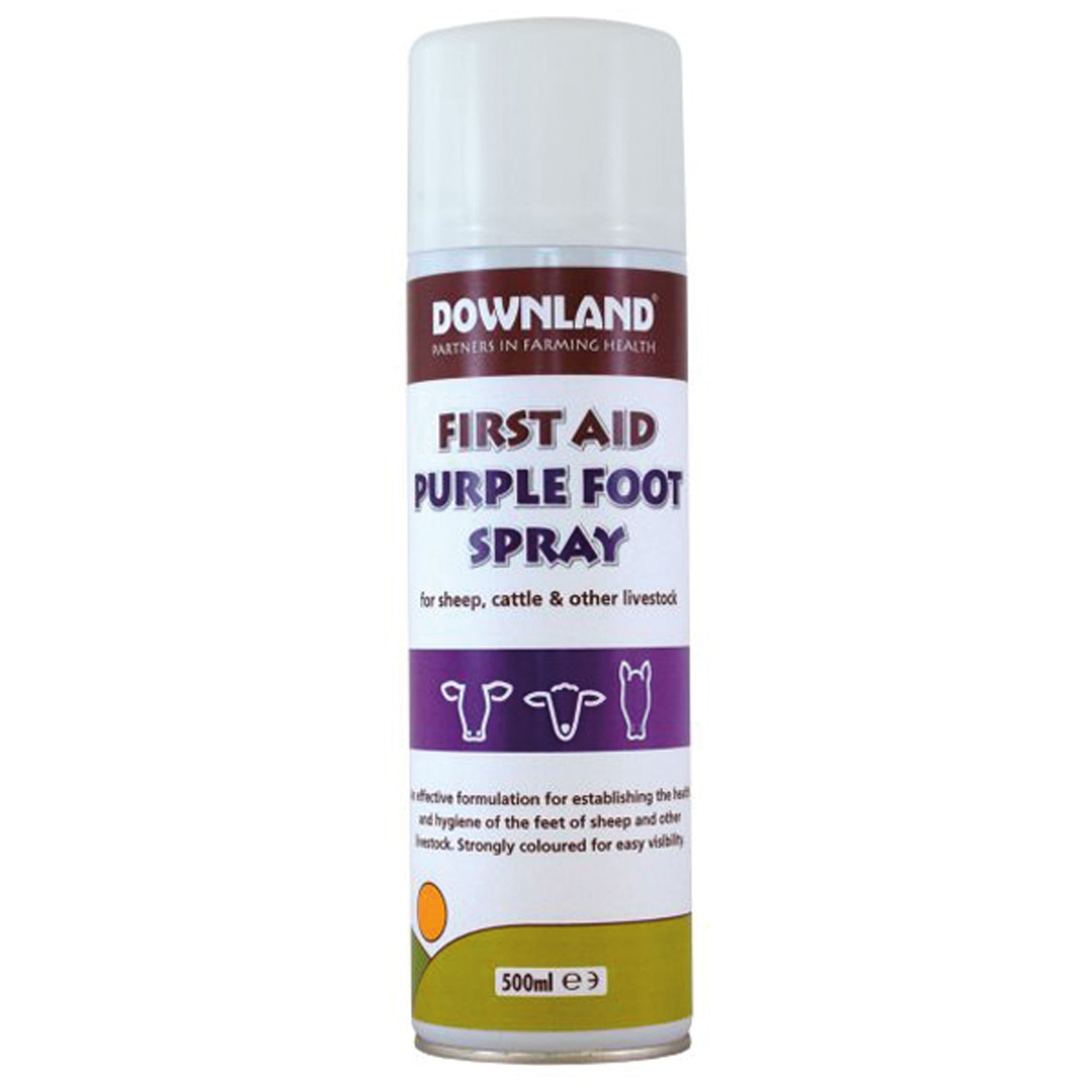 DOWNLAND FIRST AID PURPLE FOOT SPRAY 500ML-8530 DOWNLAND FIRST AID PURPLE FOOT SPRAY 500ML-8530