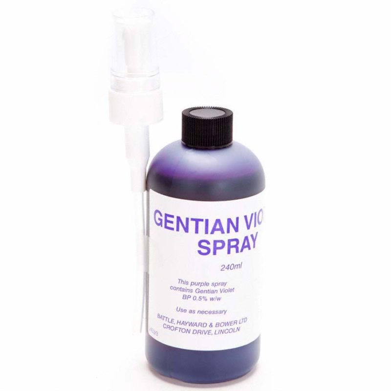 Gentian Violet Spray 240ml Davidsons Farm & Country