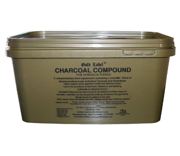GOLD LABEL CHARCOAL COMPOUND 1KG-0 GOLD LABEL CHARCOAL COMPOUND 1KG-0