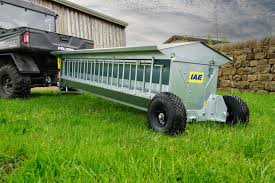 IAE Double Sided Lamb Creep Feeder 8' c/w ATV trailer kit