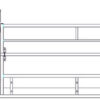 IAE SHEEP FEED HURDLE 15' c/w GATE-0