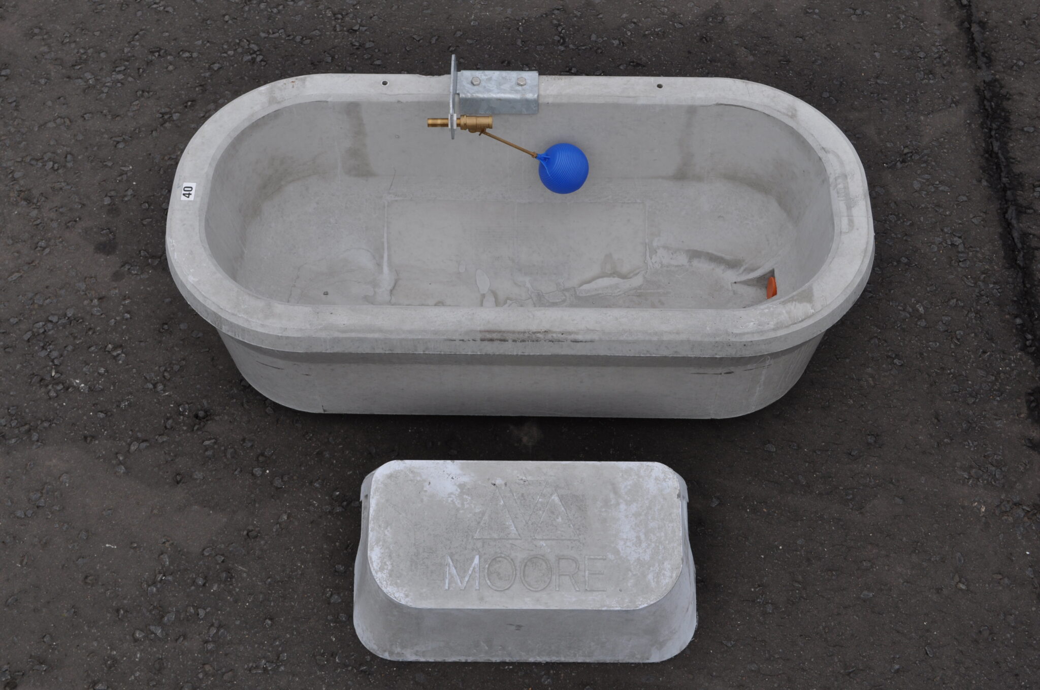 Concrete Water Trough 180L / 40G Davidsons Farm & Country