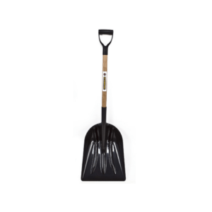 Plastic Grain Shovel Black