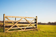 WOODEN FIELD GATE INC FITTINGS 9'-0