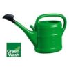 PLASTIC WATERING CAN GREEN 10L-0