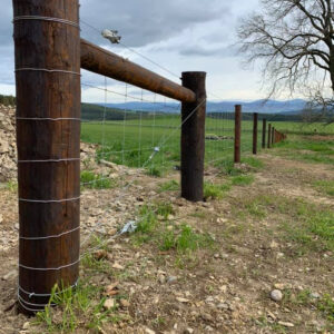 Norwegian Pine Creosoted Posts & Strainers