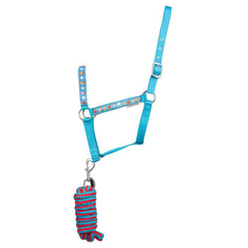 Head Rope Set Hy Equestrian Jolly Elves Head Collar & Lead Rope Set - Davidsons Farm ...