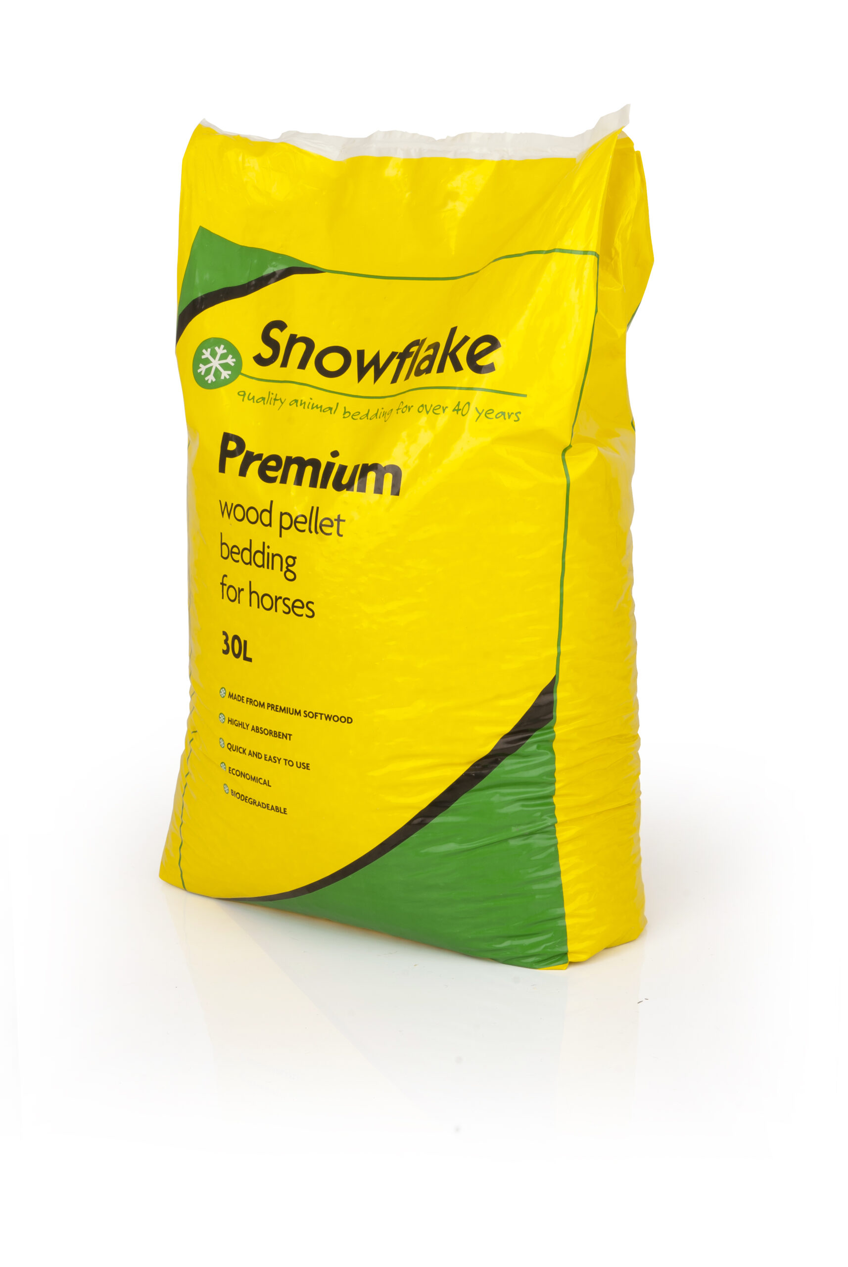 Snoflake Premium Wood Pellets Left